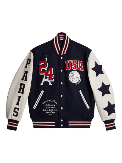 Premium USA Sports - American Soccer Fan Varsity Jacket