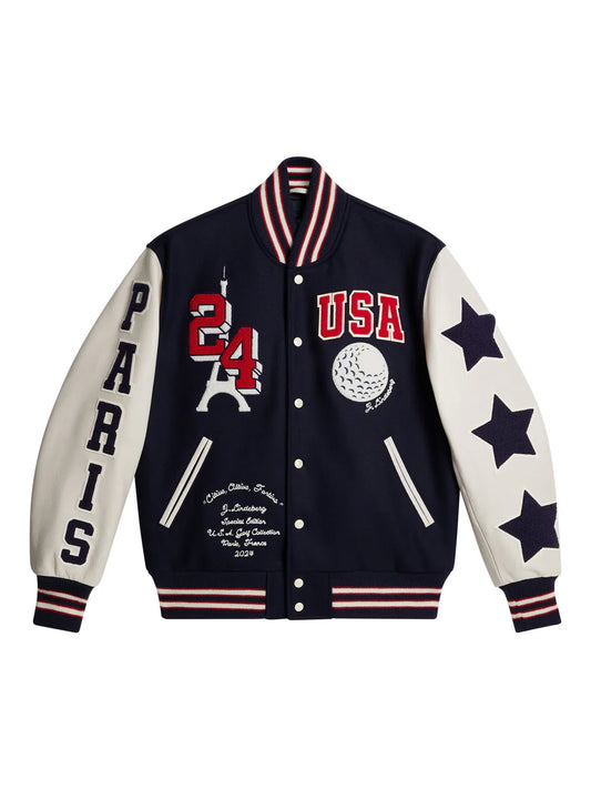 Premium USA Sports - American Soccer Fan Varsity Jacket