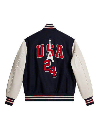 Premium USA Sports - American Soccer Fan Varsity Jacket